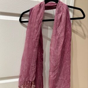 Elegant Pink Scarf